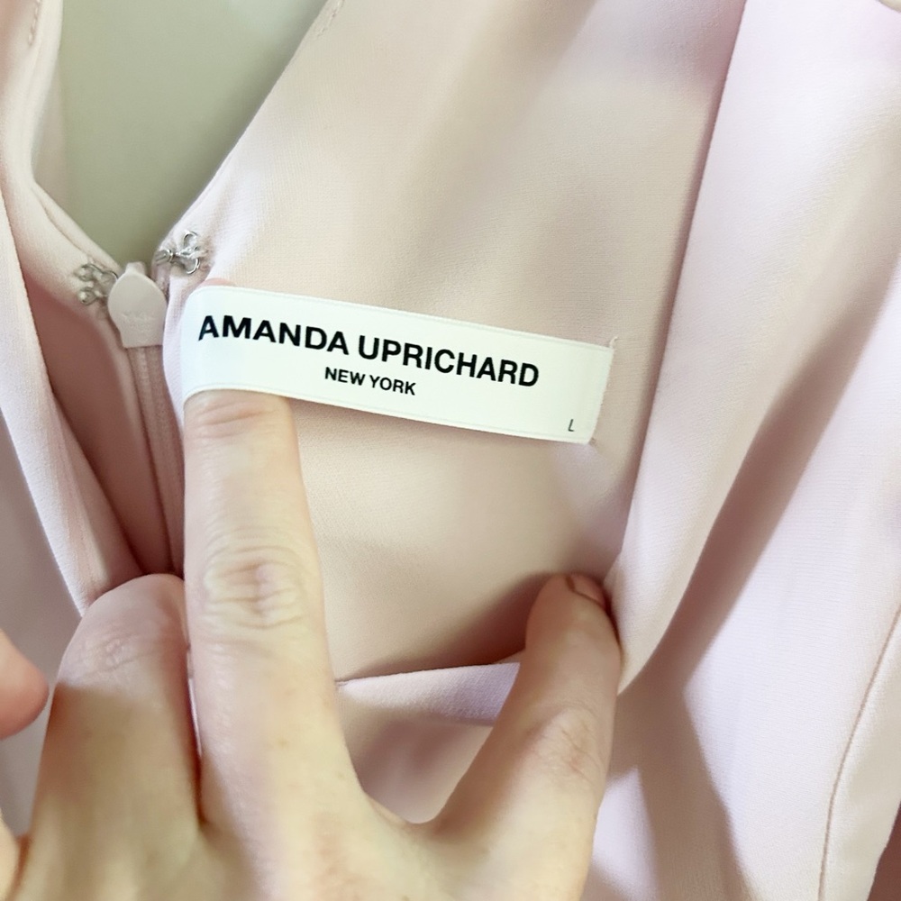Amanda uprichard allora dress blush large - Picture 4 of 5